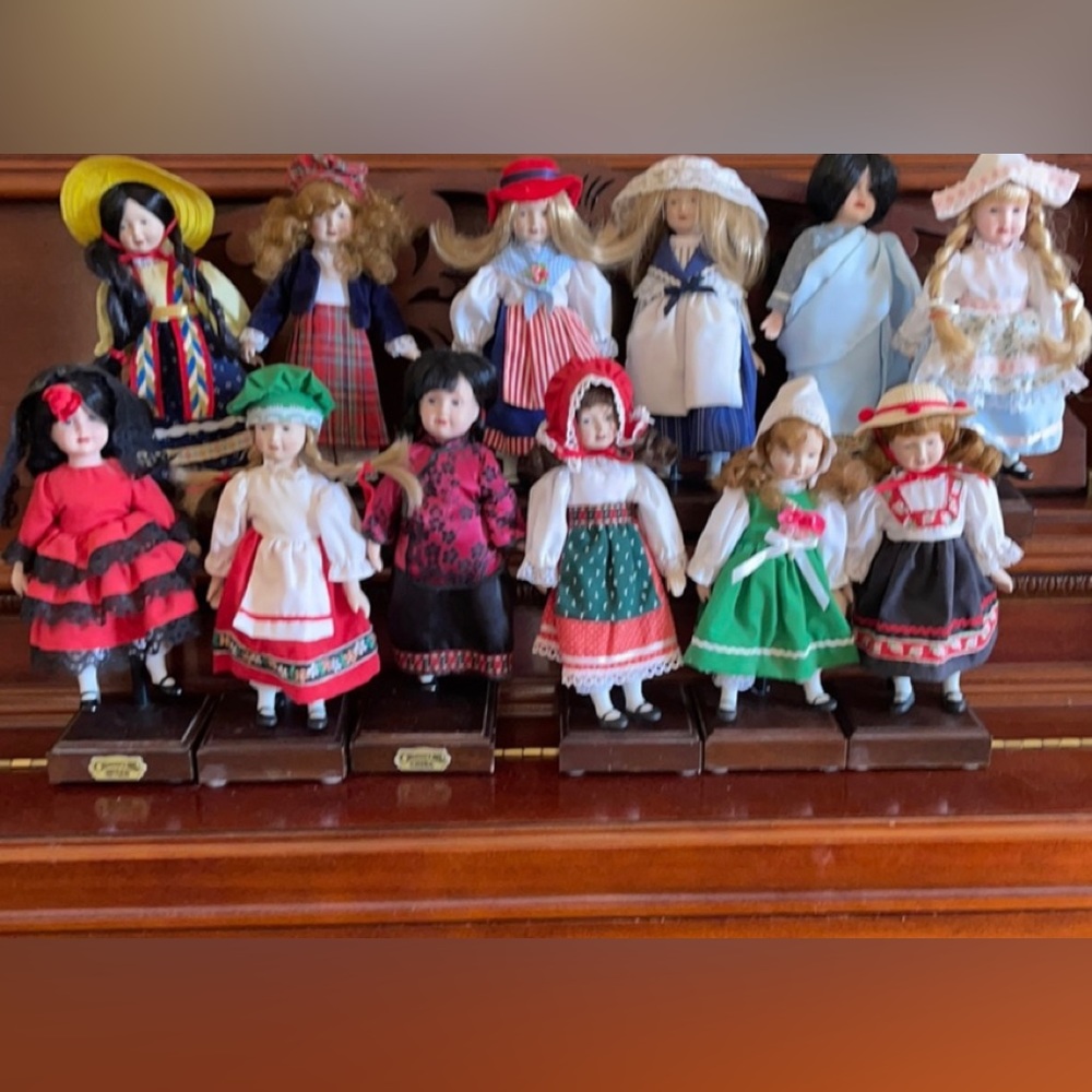 Collection of NECS Children of the World Dolls